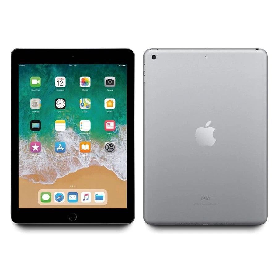 Apple iPad 6th Gen, 9.7" Display, 32GB, Space Gray (Wifi) Refurbished